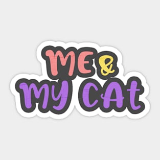 me my cat Sticker